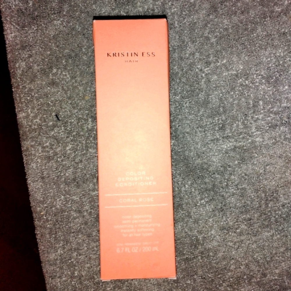 Kristin Ess Hair Color Depositing Conditioner - Coral Rose